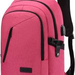 Laptop Backpack,Business Travel Anti Theft Backpack Gift for Men Women with USB Charging Port Lock,Slim Durable Water Resistant College School Bookbag Computer Bag Fits 15.6 Inch Laptop Notebook